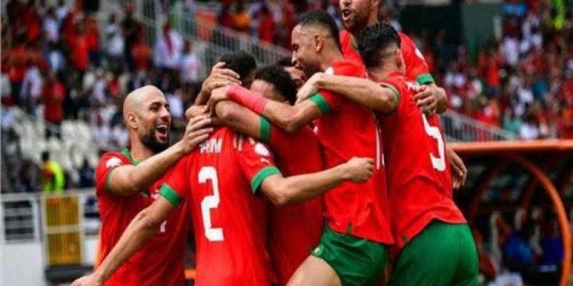 منتخب المغرب يحقق فوزاً كبيراً على أفريقيا الوسطى