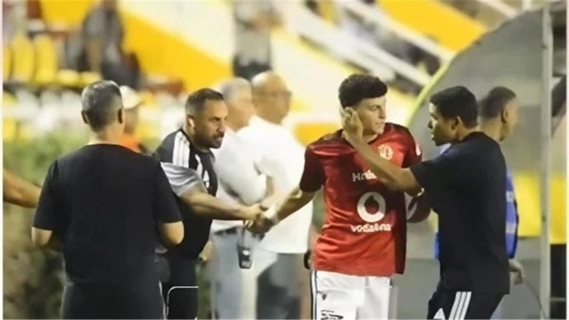 علي محمود يعلق على لقطة خروجه من مباراة المقاولون