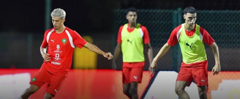 المنتخب المغربي يختتم تحضيراته قبل مواجهة الغابون