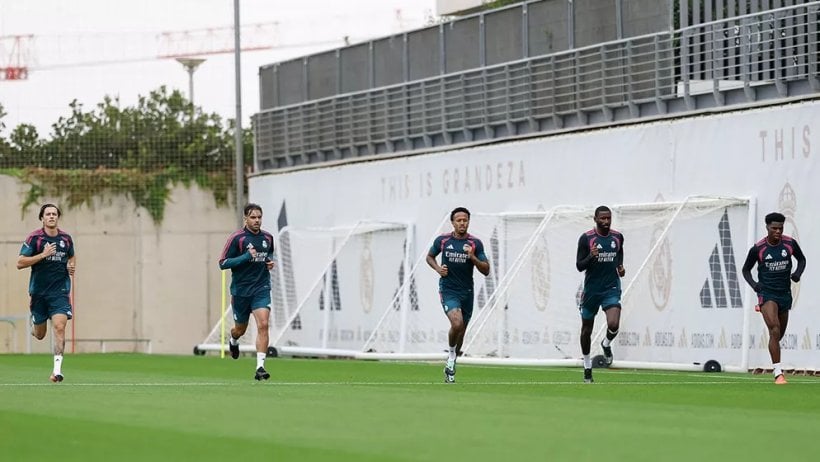 ريال مدريد يتلقى دفعة قوية بعودة ميليتاو للتدريبات الجماعية